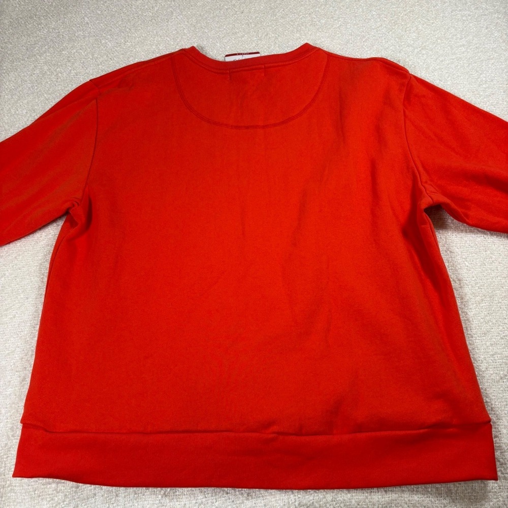 state of mine northpole university red sweater sweatshirt NWT santa holiday - Picture 5 of 7